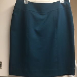 NWT JcPenney Worthington Teal Skirt